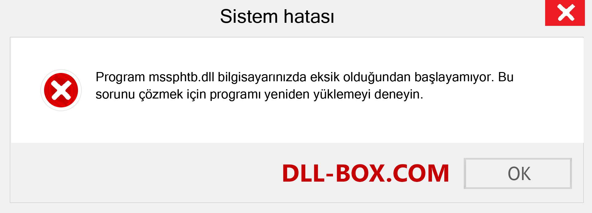 mssphtb.dll dosyası eksik mi? Windows 7, 8, 10 için İndirin - Windows'ta mssphtb dll Eksik Hatasını Düzeltin, fotoğraflar, resimler